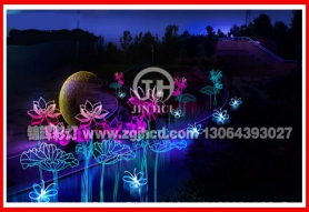 灯光节制作 灯光节彩灯璀璨夺目 炫丽多彩